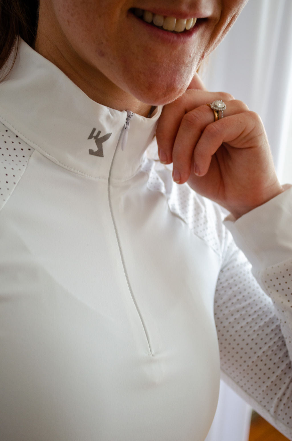 Lara Shirt - Competition White